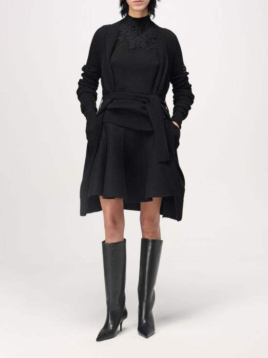 24FW 에르마노 설비노 가디건 D454N504CTLGDY 95708 Black - ERMANNO SCERVINO