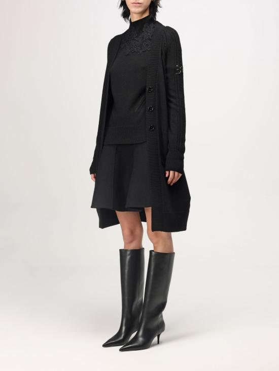 24FW 에르마노 설비노 가디건 D454N504CTLGDY 95708 Black - ERMANNO SCERVINO