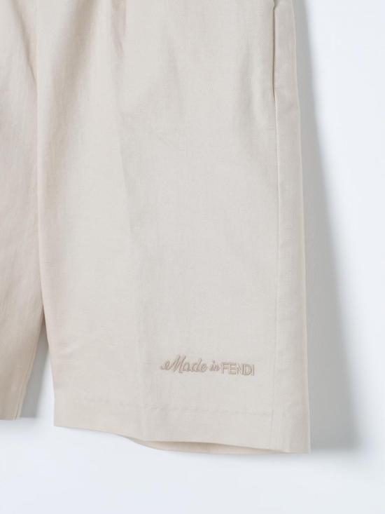  [키즈] 펜디 쇼츠/버뮤다 JMF474AQTT F1NY8 White - FENDI