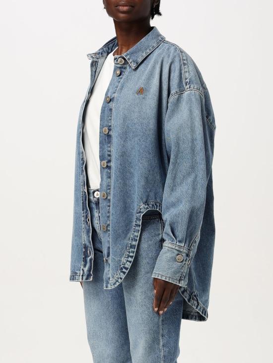 25SS 디 아티코 블라우스 250WCB00068DDD085AA 024 Blue - THE ATTICO