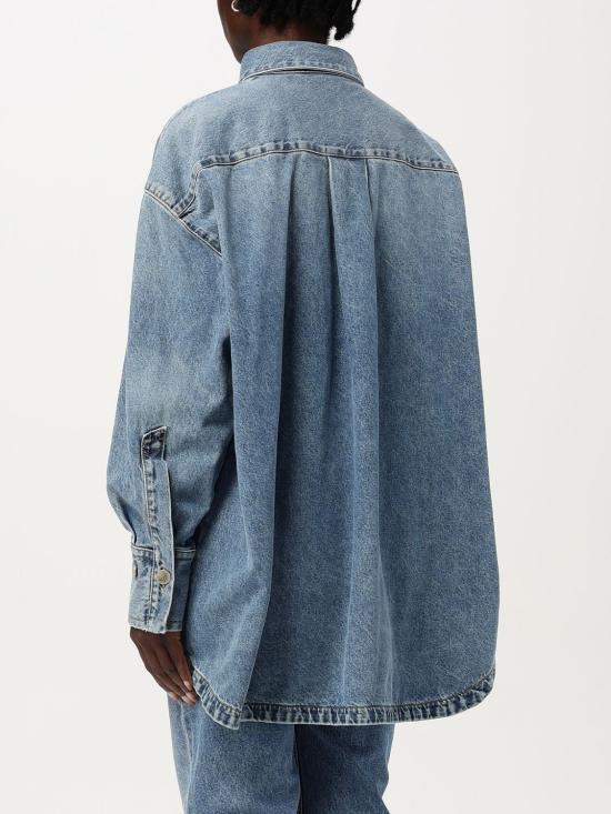 25SS 디 아티코 블라우스 250WCB00068DDD085AA 024 Blue - THE ATTICO