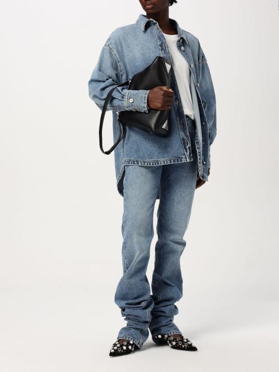 25SS 디 아티코 블라우스 250WCB00068DDD085AA 024 Blue - THE ATTICO