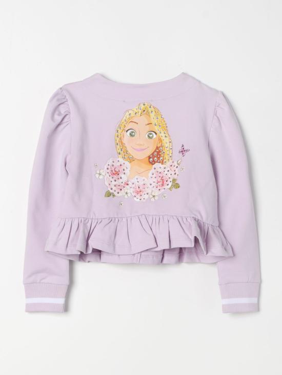  [키즈] 모나리자 티셔츠 19C8043020 0065 Lilac - MONNALISA