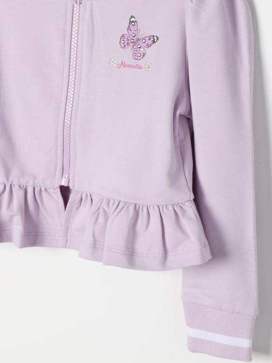  [키즈] 모나리자 티셔츠 19C8043020 0065 Lilac - MONNALISA