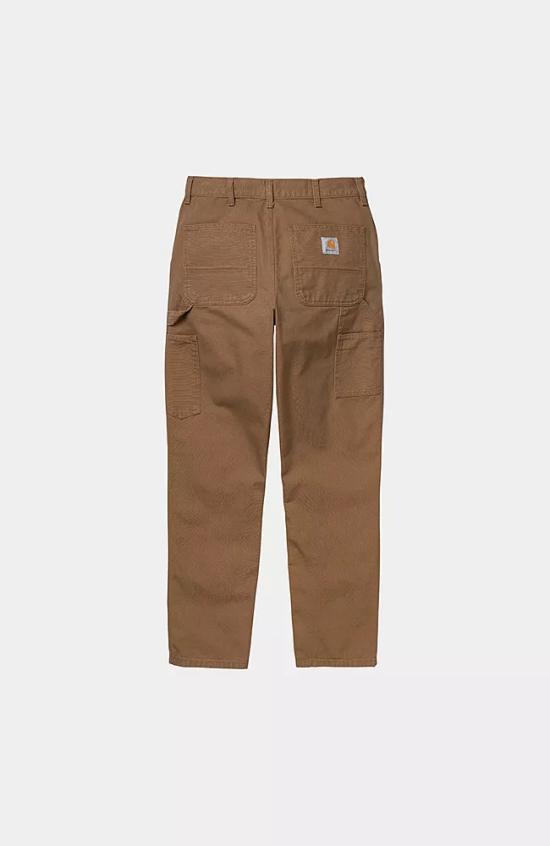 25SS 칼하트 WIP 디어본 캔버스 싱글 니 팬츠 I031497 07E0 DUSTY H BROWN - CARHARTT WIP