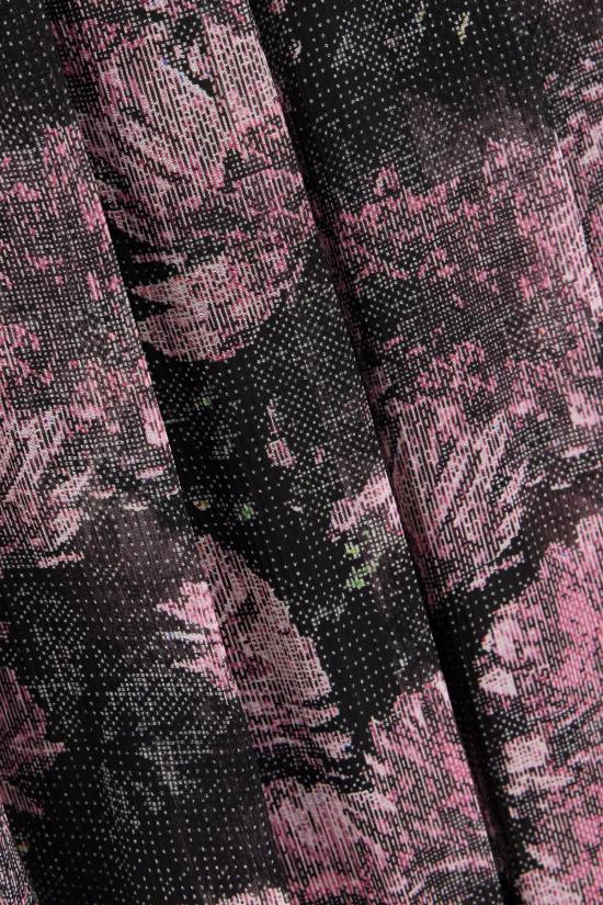 25SS 토리버치 롱 스커트 163316 254 PINK PIXEL FLORAL - TORY BURCH