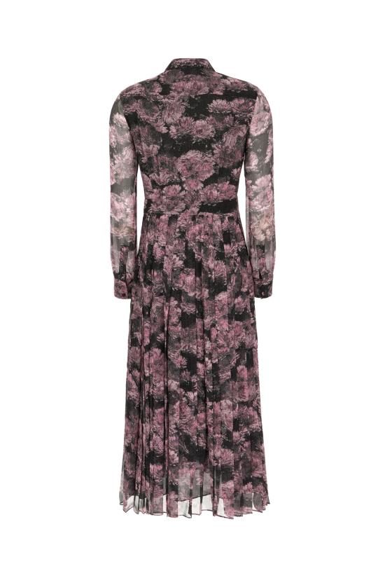 25SS 토리버치 롱 원피스 165295 254 PINK PIXEL FLORAL - TORY BURCH