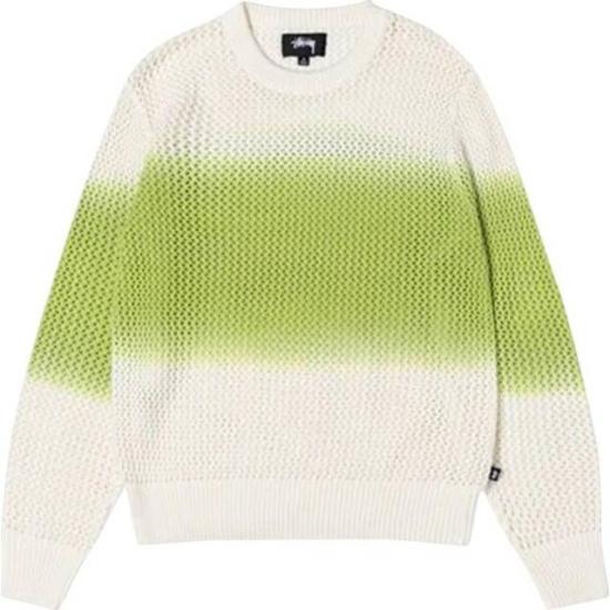  스투시 스웨터 117105 BRIGHT GREEN DOM