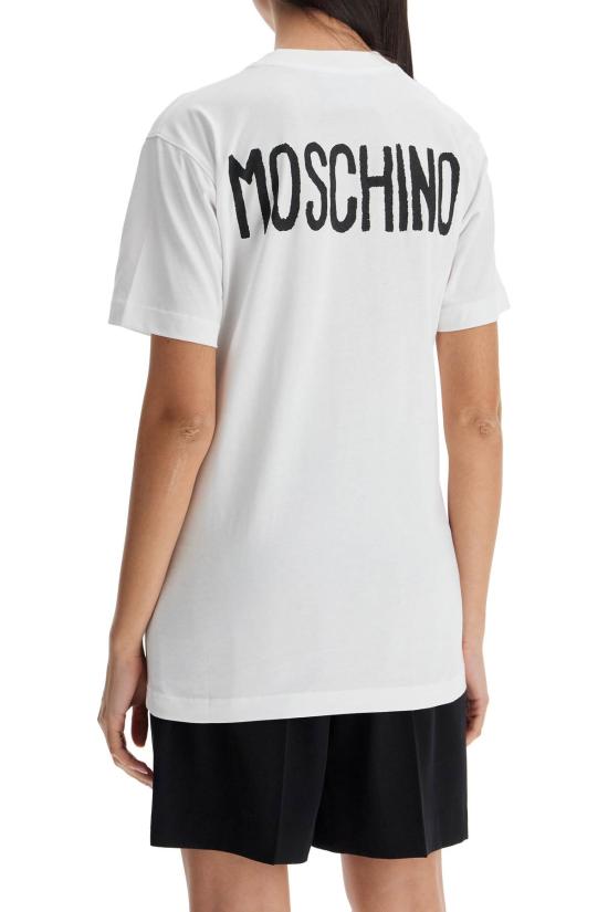 25SS 모스키노 반팔 티셔츠 A0711 0541 1001M - MOSCHINO