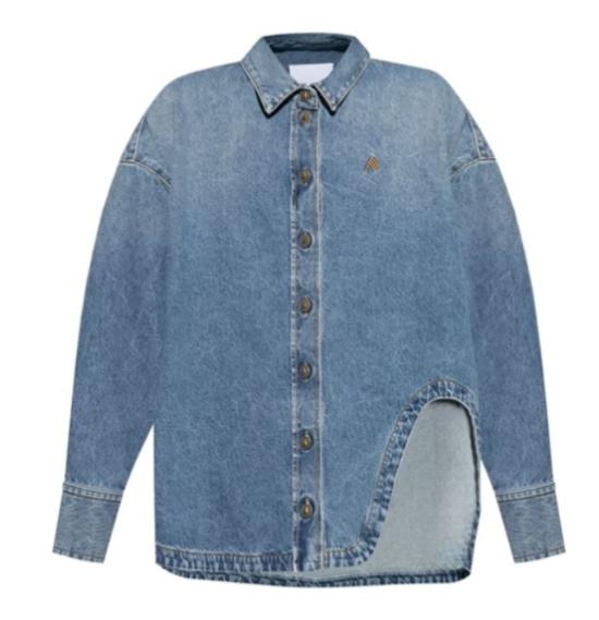 25SS 디 아티코 셔츠 250WCB00068 DDD085AA024 Blue - THE ATTICO