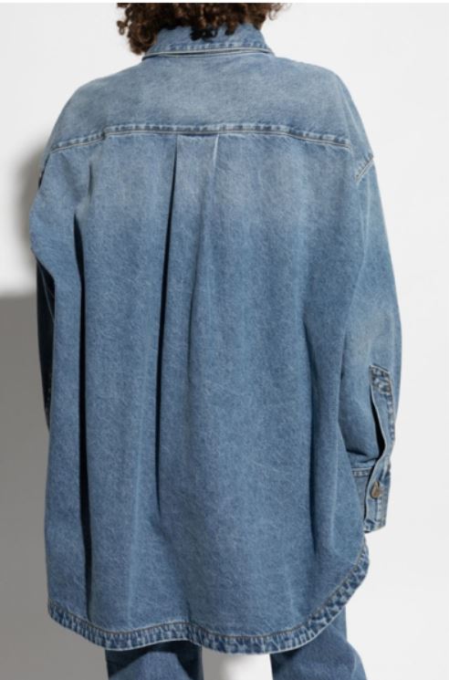 25SS 디 아티코 셔츠 250WCB00068 DDD085AA024 Blue - THE ATTICO