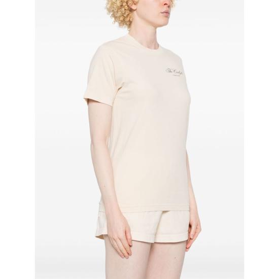 25SS 스포티앤리치 반팔 티셔츠 TO043518651CR CREAM NEUTRALS - SPORTY & RICH