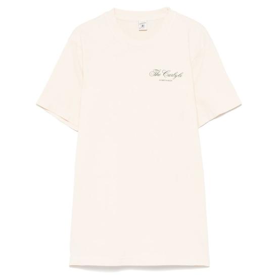 25SS 스포티앤리치 반팔 티셔츠 TO043518651CR CREAM NEUTRALS