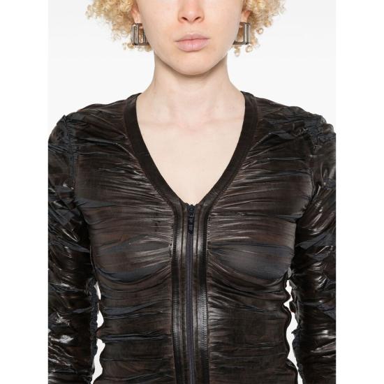 25SS 디젤 블라우스 0CLBL A17593 81EA BROWN - DIESEL