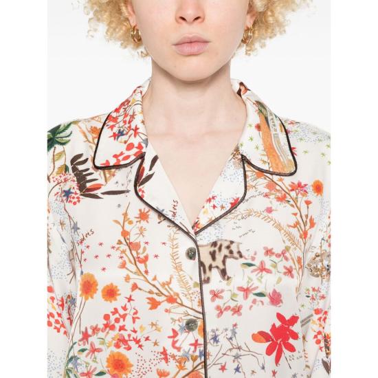 25SS 시에드레스 셔츠 WR25TP07MC ERAS MULTI WHITE - SIEDRES