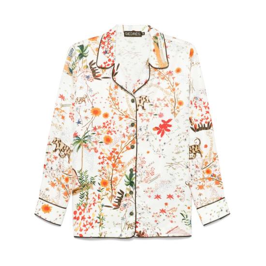 25SS 시에드레스 셔츠 WR25TP07MC ERAS MULTI WHITE