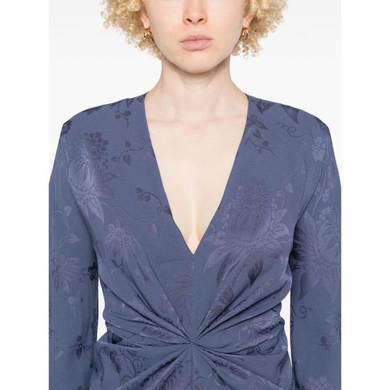 25SS 에트로 롱 원피스 99TJD75 WRHA0271 B9110 BLUE - ETRO