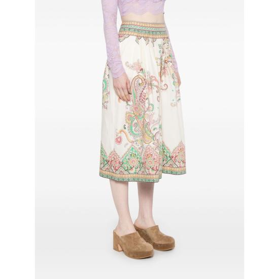 25SS 에트로 미디 스커트 99SP5B8 WRFA0112 X0802 NEUTRALS - ETRO