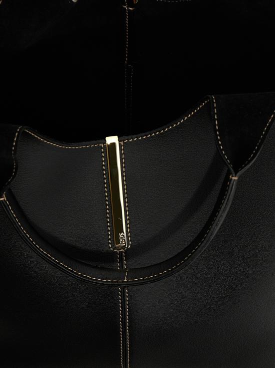 25FW 토즈 토트백 XBWEBRF0200UBLB999 Black - TODS