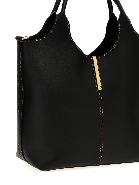 25FW 토즈 토트백 XBWEBRF0200UBLB999 Black - TODS