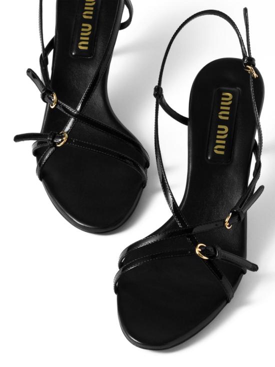 25SS 미우미우 샌들 5X342E FB055069F0002 Black - MIU MIU