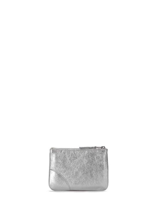  꼼데가르송 클래식 레더 라인 파우치 SA8100GSILV Silver - COMME DES GARCONS