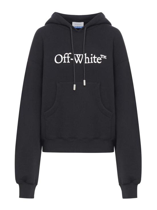 25FW 오프화이트 빅 부키시 스케이트 후디 OWBB058C99FLE0011001 Black