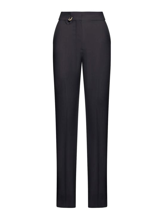  자크뮈스 스트레이트 팬츠 243PA0381333990 Black