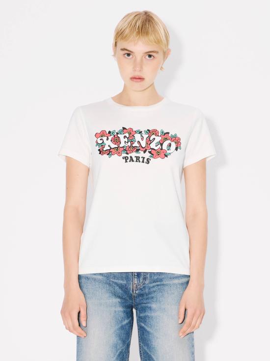 25SS 겐조 반팔 티셔츠 FF52TS1494SO 02 White - KENZO