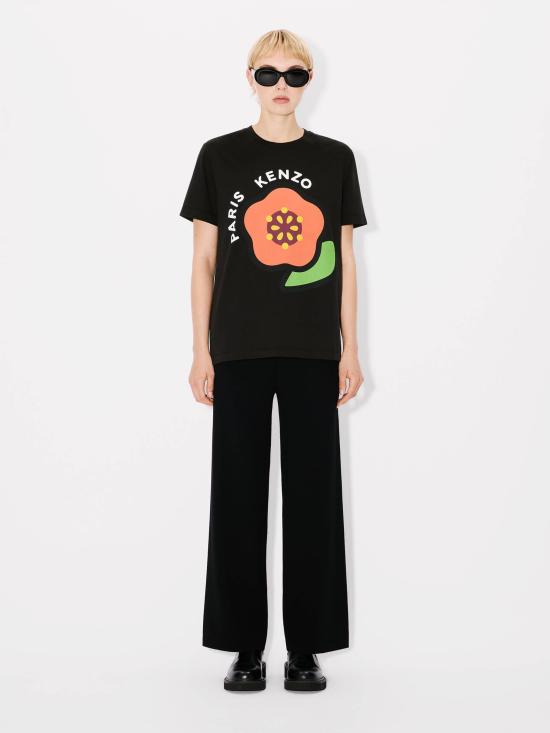 25SS 겐조 반팔 티셔츠 FF52TS1684SO 99J Black - KENZO