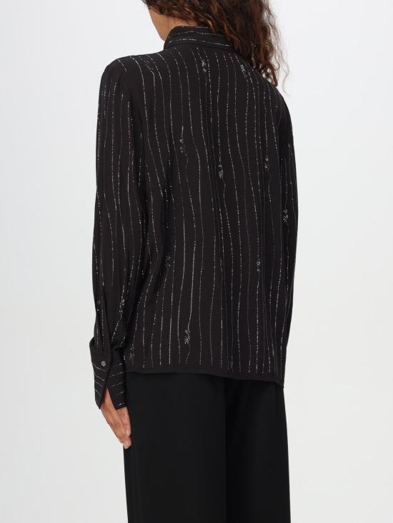 25FW 칼라거펠트 블라우스 245W1602 999 Black - KARL LAGERFELD