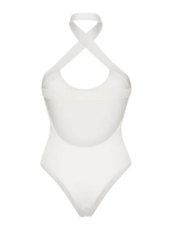 24FW 오프화이트 숏 원피스 OWFC020S24FAB0010101 Brown - OFF WHITE