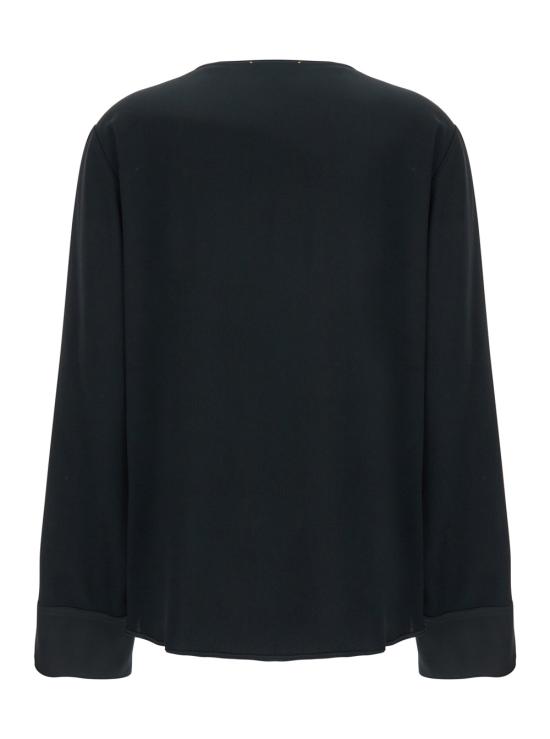  포르테포르테 긴팔 티셔츠 128718001 Black - FORTE FORTE