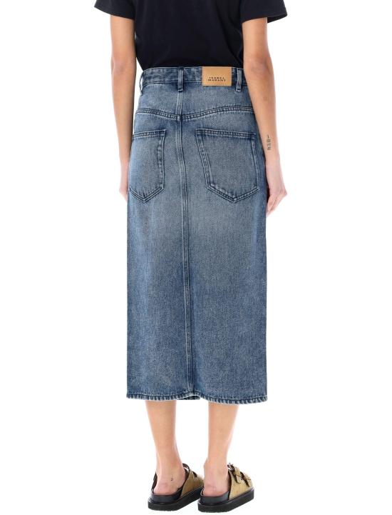 25SS 이자벨마랑에뚜왈 롱 스커트 JU0045FBB1H07I 30LU LIGHT BLUE - ISABEL MARANT ETOILE