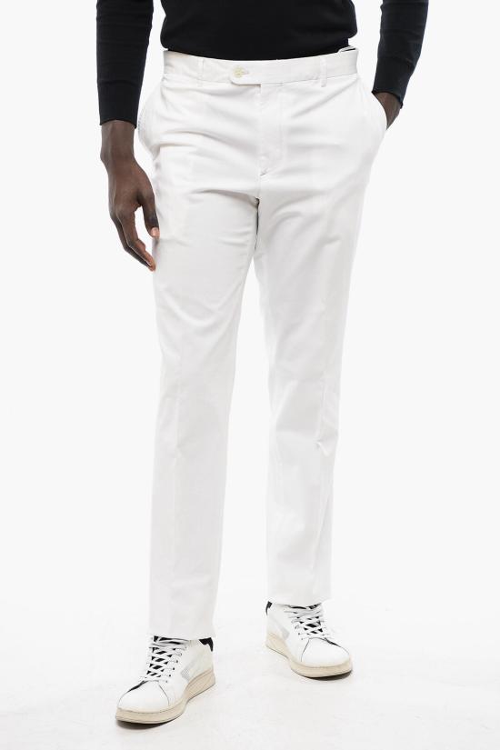  꼬르넬리아니 스트레이트 팬츠 714D01 2113500 028 White