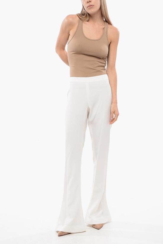  발망 스트레이트 팬츠 XF0PP075WB05 0FA White - BALMAIN