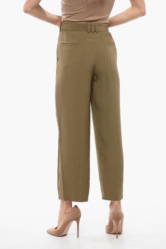  발망 스트레이트 팬츠 XF1PN085VB00 8AD Military Green - BALMAIN