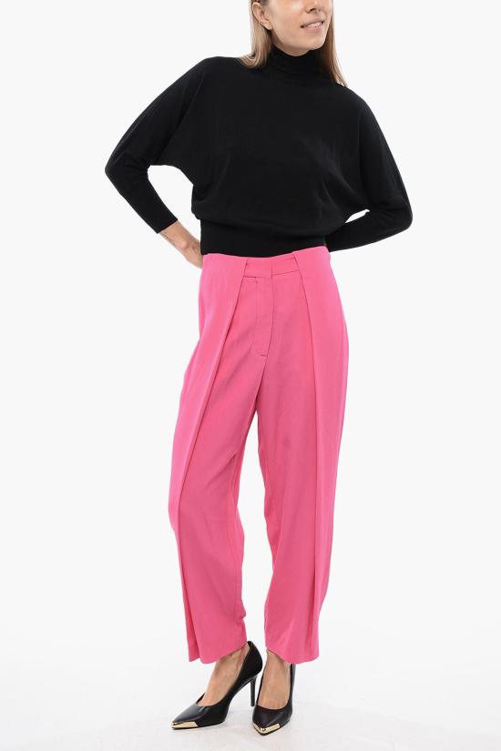  발망 스트레이트 팬츠 XF1PN085VB00 4AM Pink - BALMAIN