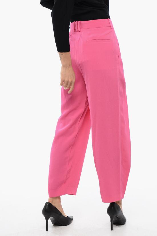  발망 스트레이트 팬츠 XF1PN085VB00 4AM Pink - BALMAIN