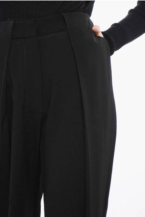  발망 스트레이트 팬츠 XF1PN085VB00 0PA Black - BALMAIN