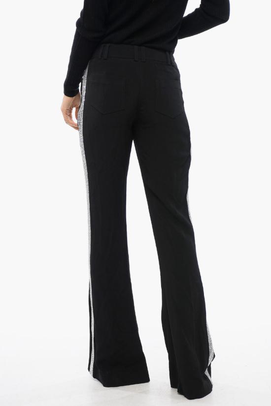  발망 스트레이트 팬츠 VF0PP030VA00 EAC Black - BALMAIN