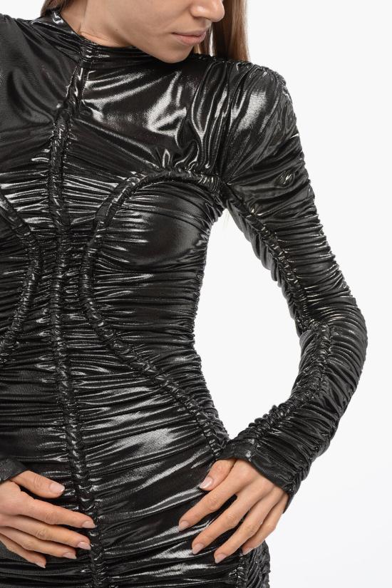  발망 숏 원피스 XF1R9940JB69 GHR Gray - BALMAIN