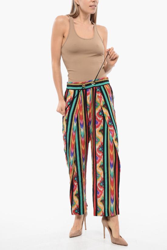  발망 스트레이트 팬츠 XF1PN086SB31 AAA Multicolor - BALMAIN