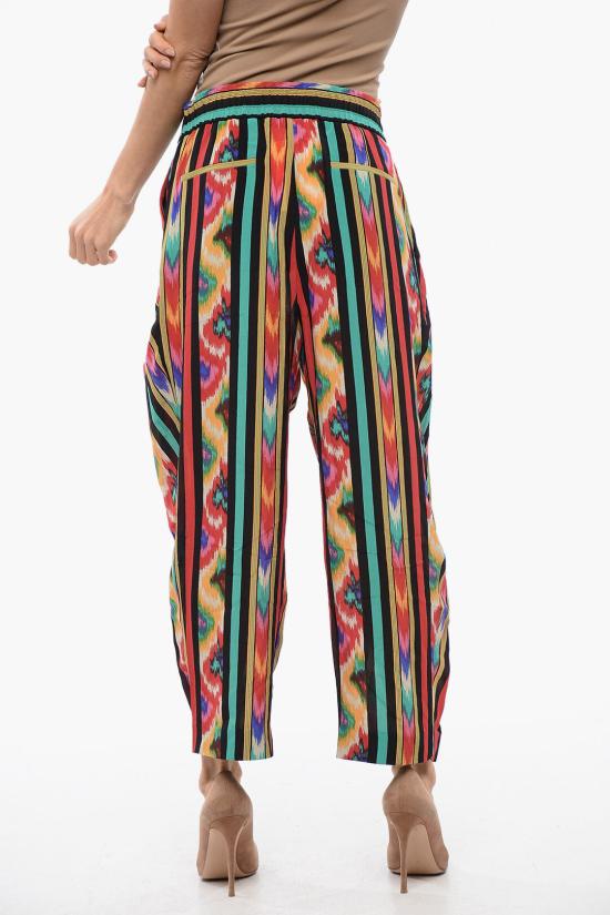  발망 스트레이트 팬츠 XF1PN086SB31 AAA Multicolor - BALMAIN