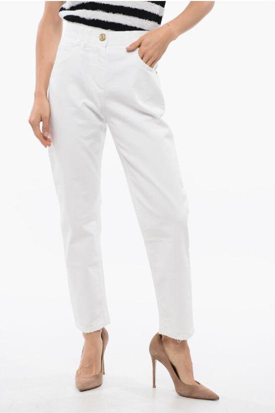  발망 데님 팬츠 SF15632D087 0FA White