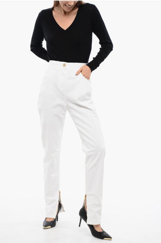  발망 데님 팬츠 SF15590D087 0FA White - BALMAIN