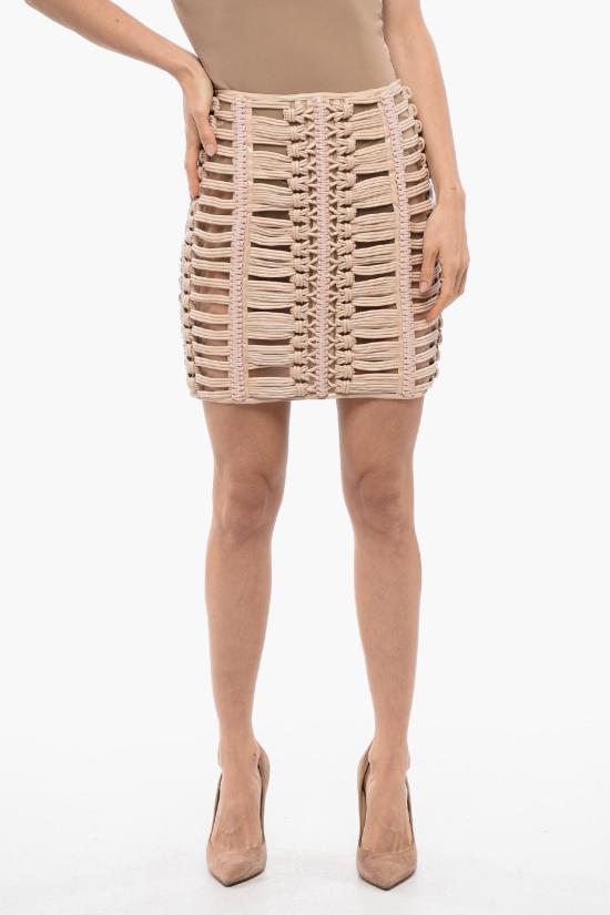  발망 숏 스커트 XF0LB430AB11 0AL Pink