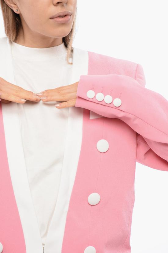  발망 수트 자켓 VF17576V089 OAJ Pink - BALMAIN