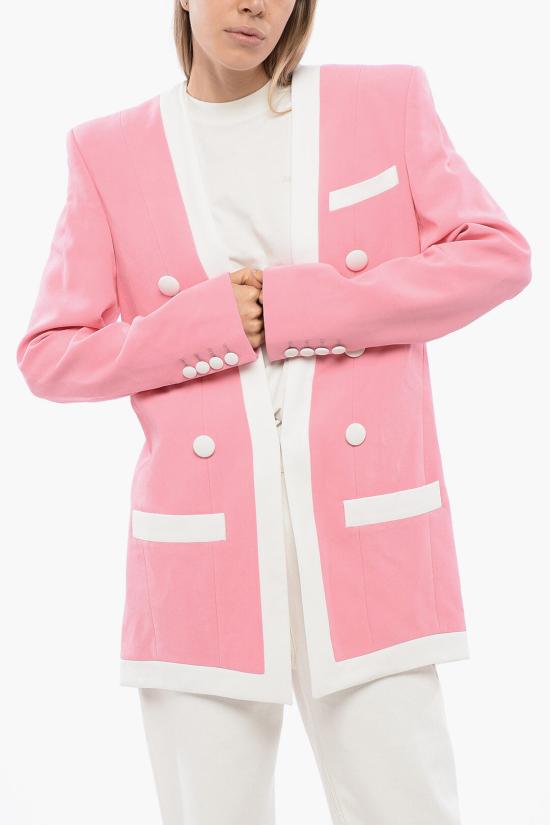  발망 수트 자켓 VF17576V089 OAJ Pink