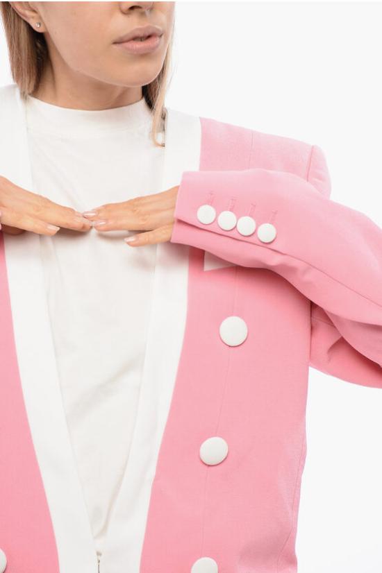  발망 수트 자켓 VF17576V089 OAJ Pink - BALMAIN